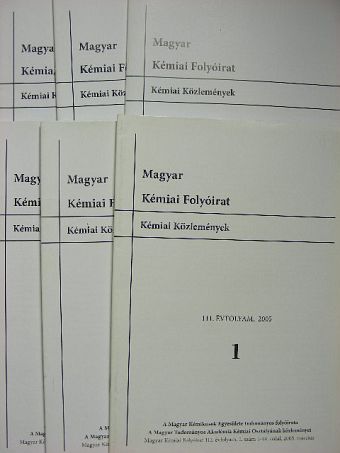 Magyar Kémiai Folyóirat 2005-2006. [antikvár]