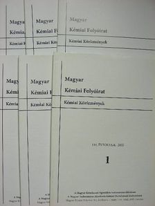 Magyar Kémiai Folyóirat 2005-2006. [antikvár]