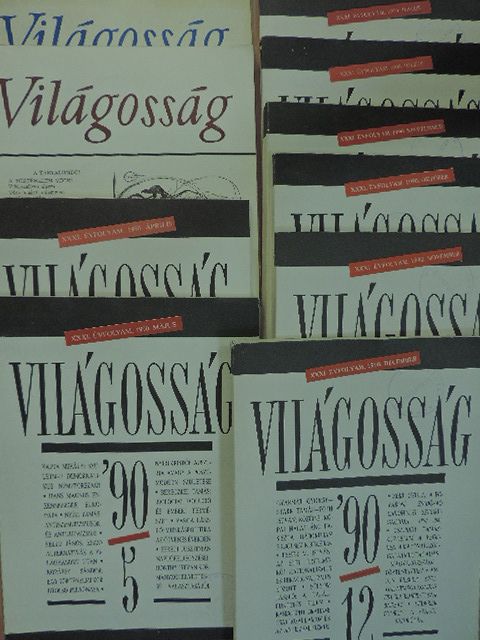 Földesi Tamás - Világosság 1990. január-december [antikvár]