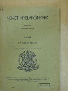 Benigny Gyula - Német nyelvkönyvek II. [antikvár]