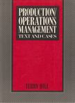 Terry Hill - Production / Operations Management [antikvár]