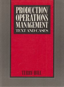 Terry Hill - Production / Operations Management [antikvár]