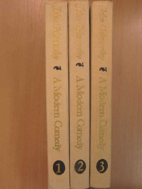 John Galsworthy - A Modern Comedy I-III. [antikvár]