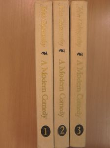 John Galsworthy - A Modern Comedy I-III. [antikvár]