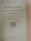 Áldásy Antal - Századok 1903/1-10. [antikvár]