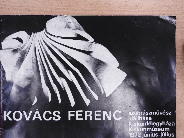 Kovács Ferenc szobrászművész kiállítása [antikvár]