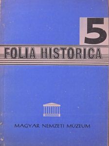 Borsányi László - Folia Historica 5. [antikvár]