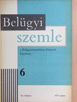 Baranyai Pál - Belügyi Szemle 1973. június [antikvár]