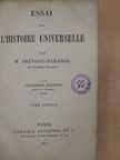 M. Prévost-Paradol - Essai sur l'Histoire Universelle II. [antikvár]