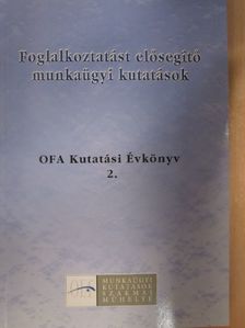 Adler Judit - Foglalkoztatást elősegítő munkaügyi kutatások [antikvár]