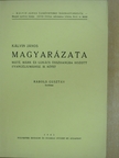 Kálvin János - Kálvin János magyarázata Máté, Márk és Lukács összhangba hozott evangéliumához III. kötet [antikvár]