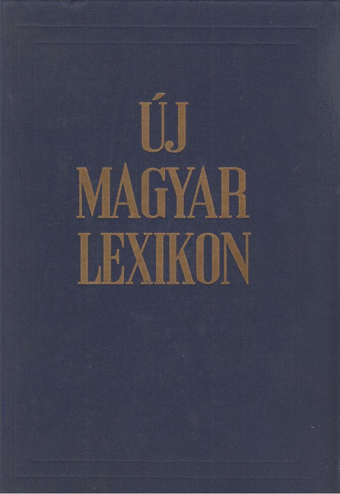 Berei Andor - Új magyar lexikon 5. [antikvár]