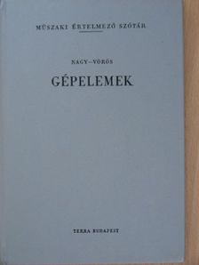 Dr. Vörös Imre - Gépelemek [antikvár]