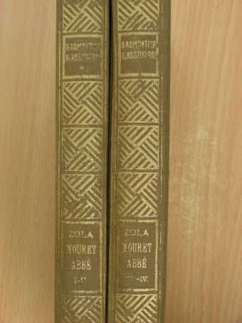Émile Zola - Mouret abbé vétke I-IV. [antikvár]