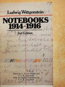 Ludwig Wittgenstein - Notebooks 1914-1916 [antikvár]