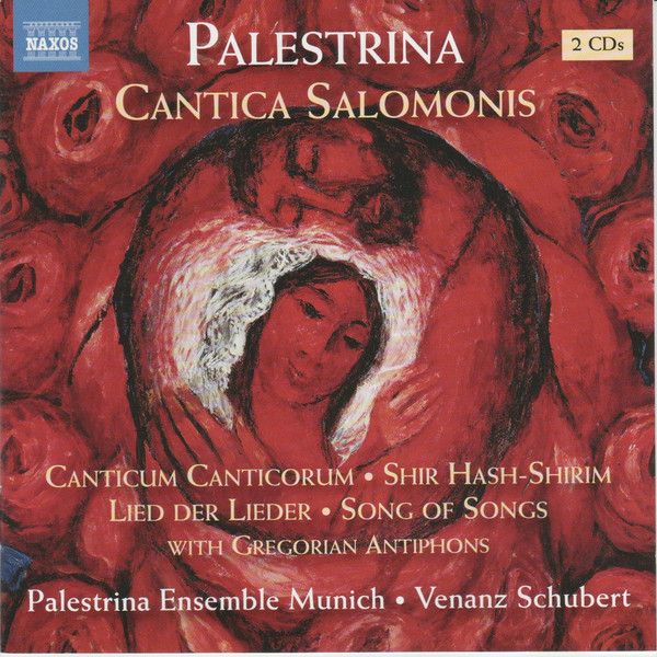 PALESTRINA - CANTICA SALOMONIS 2CD VENANZ SCHUBERT