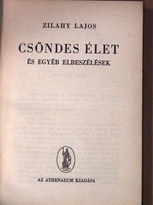 Zilahy Lajos - Csöndes élet és egyéb elbeszélések [antikvár]
