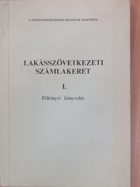 Lakásszövetkezeti számlakeret I. [antikvár]