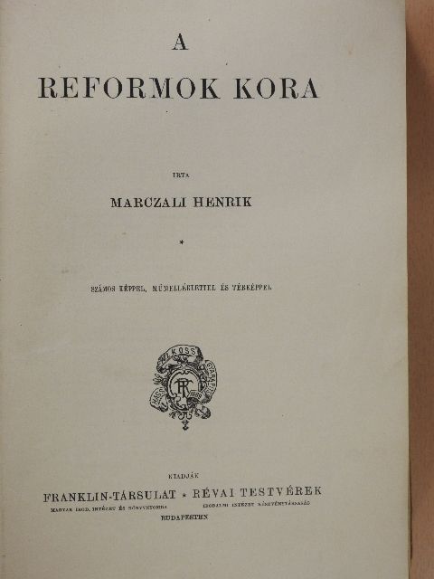 Marczali Henrik - Nagy Képes Világtörténet XI. (rossz állapotú) [antikvár]