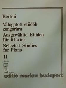 Henri Bertini - Válogatott etűdök zongorára II. [antikvár]