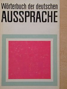 Wörterbuch der deutschen Aussprache [antikvár]