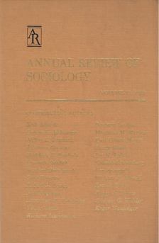 W. Richard Scott - Annual Review of Sociology Volume 15. 1989 [antikvár]