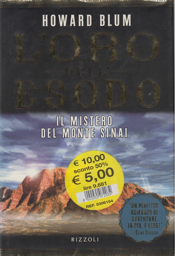 Howard Blum - L'Oro dell'Esodo [antikvár]