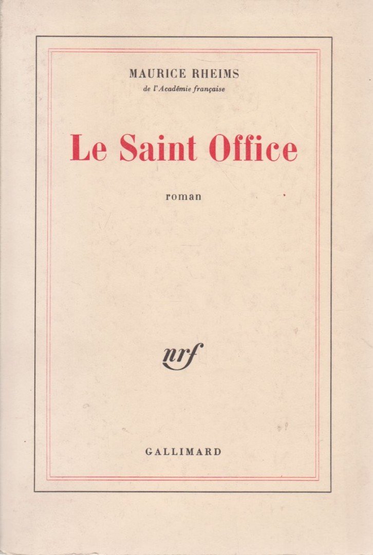 RHEIMS, MAURICE - Le Saint Office [antikvár]