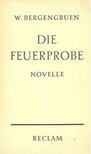 BERGENGRUEN, W. - Die Feuerprobe [antikvár]