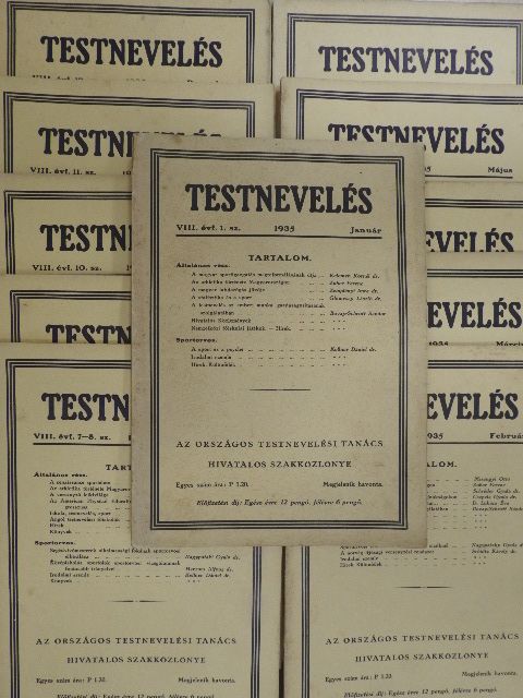 Bély Miklós - Testnevelés 1935. január-december [antikvár]
