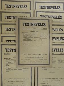 Bély Miklós - Testnevelés 1935. január-december [antikvár]