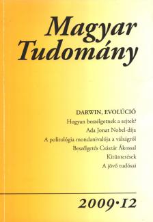CSÁNYI VILMOS - Magyar tudomány 2009/12. [antikvár]