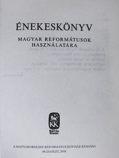 Énekeskönyv [antikvár]