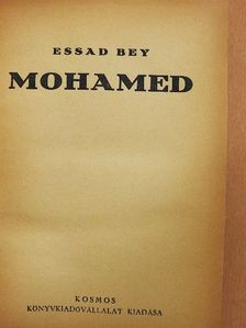 Essad Bey - Mohamed [antikvár]