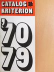 Kriterion katalógus 1970-1979 [antikvár]