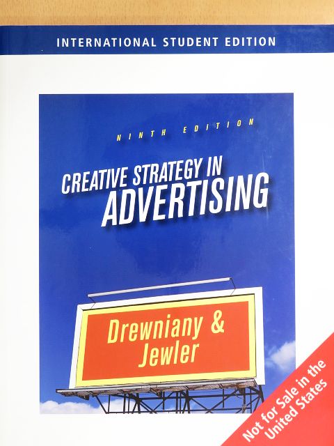A. Jerome Jewler - Creative Strategy in Advertising [antikvár]