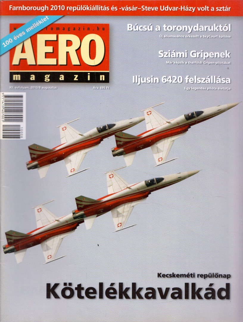 Sajtos Zoltán - Aero Magazin 2010/8 [antikvár]