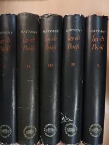 Ágai Adolf - Így élt Petőfi I-V. [antikvár]