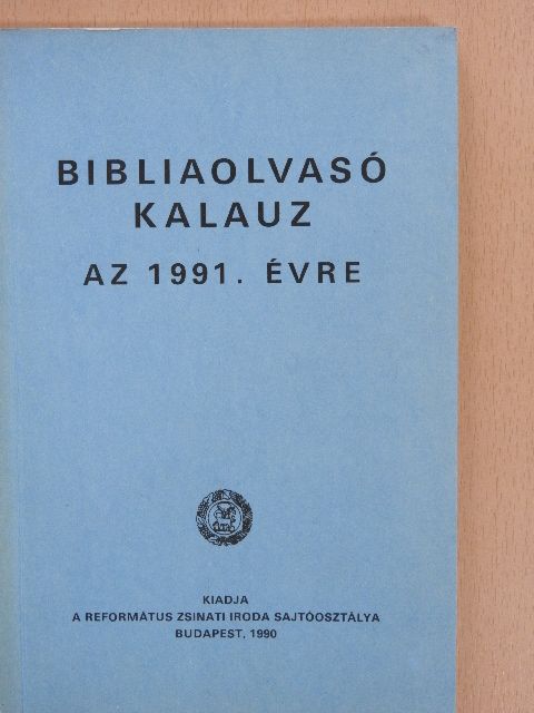 Bibliaolvasó kalauz az 1991. évre [antikvár]