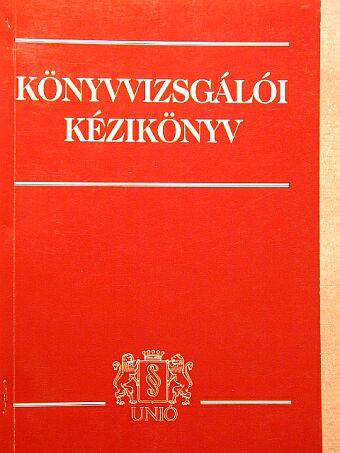 Aranyi Szilvia - Könyvvizsgálói kézikönyv [antikvár]