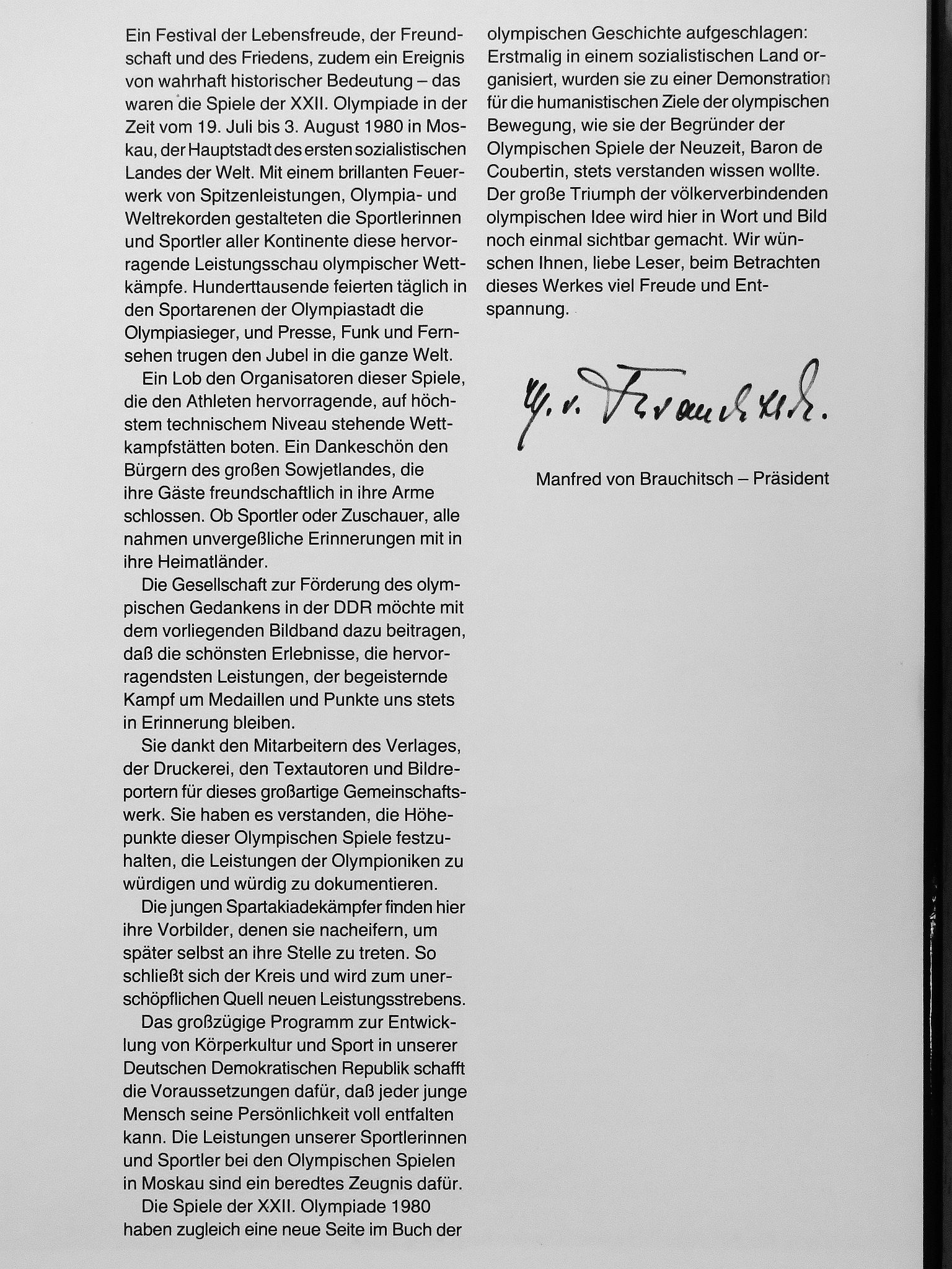 Günter Wollert - Spiele der XXII. Olympiade Moskau 1980 [antikvár]