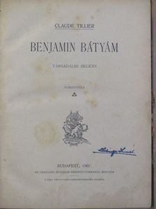 Claude Tillier - Benjamin bátyám [antikvár]