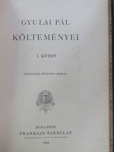 Gyulai Pál - Gyulai Pál költeményei I. [antikvár]