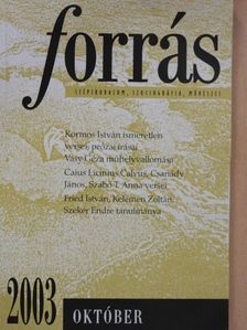 Forrás 2003. október [antikvár]