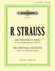 STRAUSS RICHARD - ORCHESTERSTDIEN AUS DEN SYMPHONISCHEN WERKEN, KONTRABAß