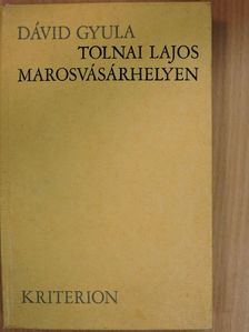Dávid Gyula - Tolnai Lajos Marosvásárhelyen [antikvár]