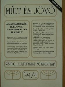 Berkes Erzsébet - Múlt és Jövő 1994/4. [antikvár]