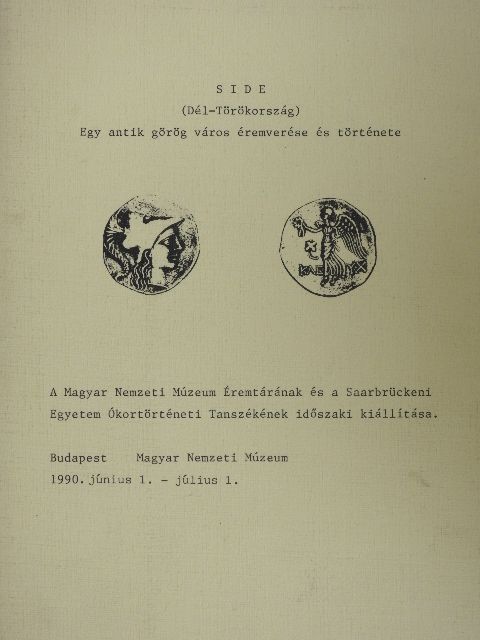 Side (Dél-Törökország) - Egy antik görög város éremverése és története [antikvár]