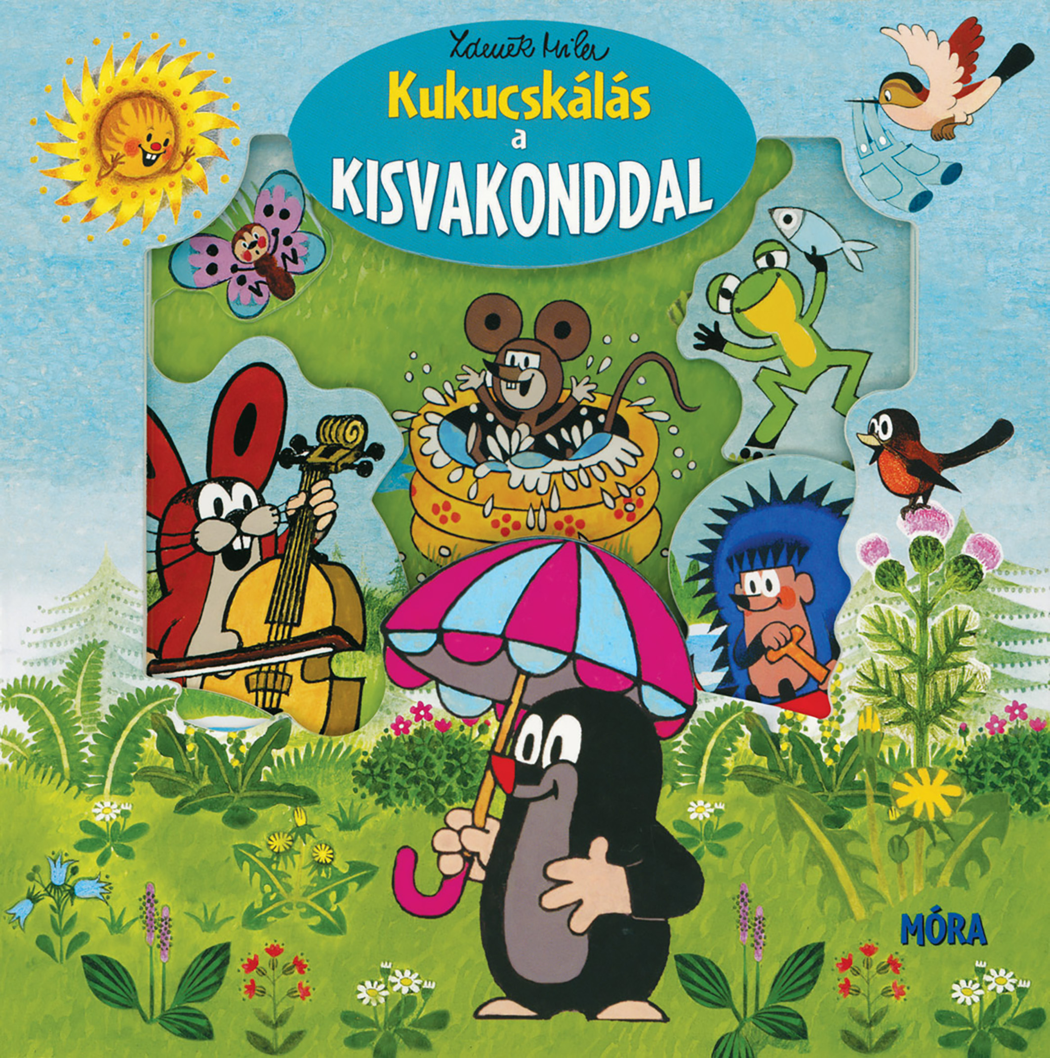Miler, Zdenek - Kukucskálás a kisvakonddal (ablakos lapozó) kicsinyített