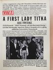 Peter Evans - A First Lady titka [antikvár]